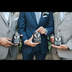 Groomsmen Flask